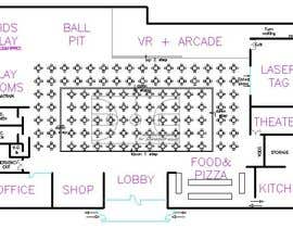 #13 per Floor plan/interior ideas for gaming business da Hassentoff