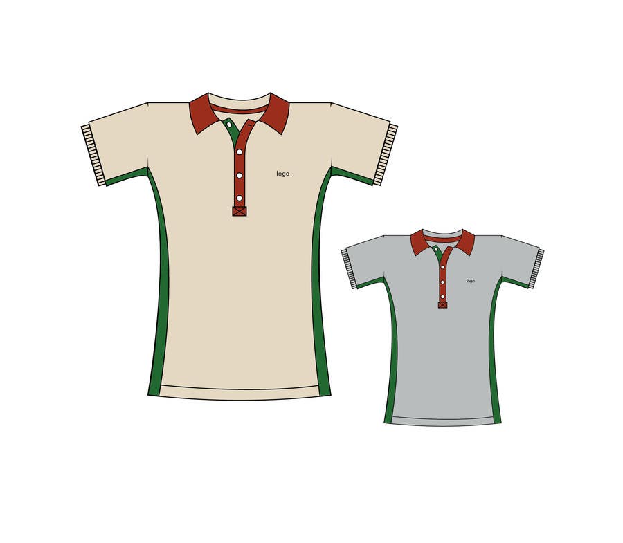 Penyertaan Peraduan #8 untuk                                                 Polo shirt Design
                                            