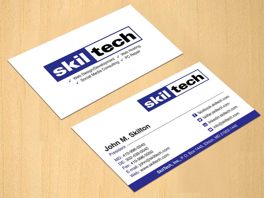 Contest Entry #29 for                                                 Design Business Cards
                                            