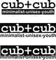 Kandidatura #65 miniaturë për                                                     Design a very easy black and white logo for a minimalistic unisex babies clothing brand
                                                