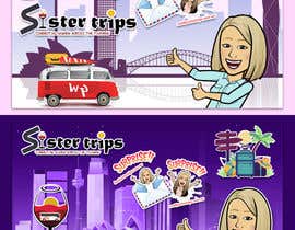 #57 for Website banner - Sister Trips by Creation2k20