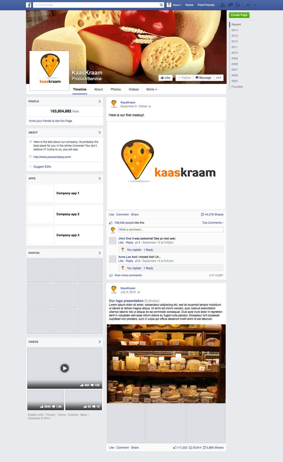 Proposta in Concorso #121 per                                                 Design a Logo for Cheese Webshop KaasKraam
                                            