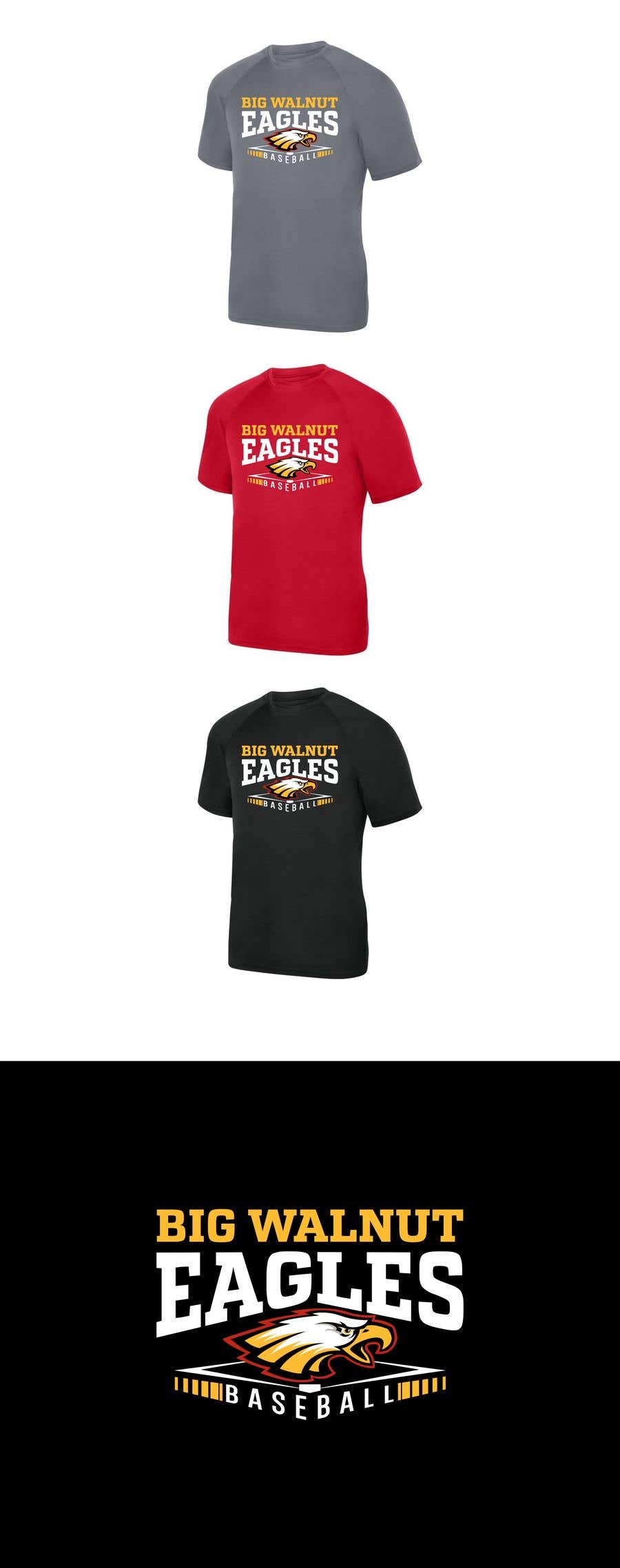 Contest Entry #130 for                                                 Big Walnut Eagles Baseball Tee Shirt Design
                                            