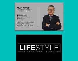 #86 untuk Alan Apfel Business Cards oleh foreverknights99