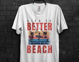 #554 untuk Beach Themed T-Shirt Design oleh Mohimasultana