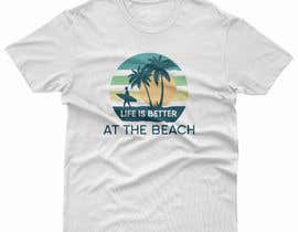 #577 untuk Beach Themed T-Shirt Design oleh bdsourov45