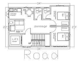 #12 untuk Floor plan design for 775 sqft home oleh MiTarek