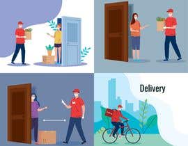 #267 for Name and Logo for a city wide delivery company af salimreza2324