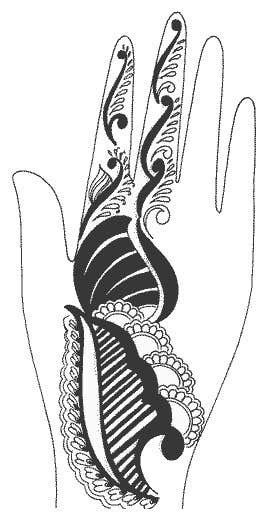 Proposta in Concorso #18 per                                                 I need some Graphic Design for Mehendi artwork illustration
                                            