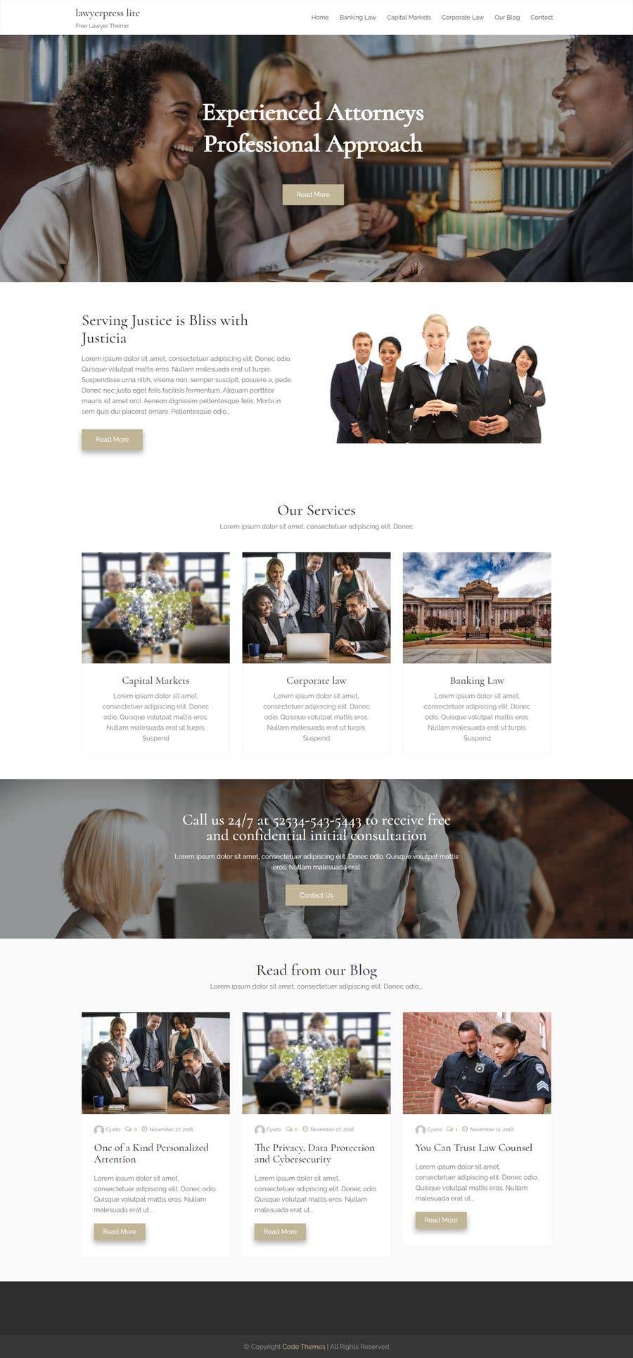 Contest Entry #23 for                                                 design  a word press website for a real estate law firm - 31/12/2020 13:44 EST
                                            