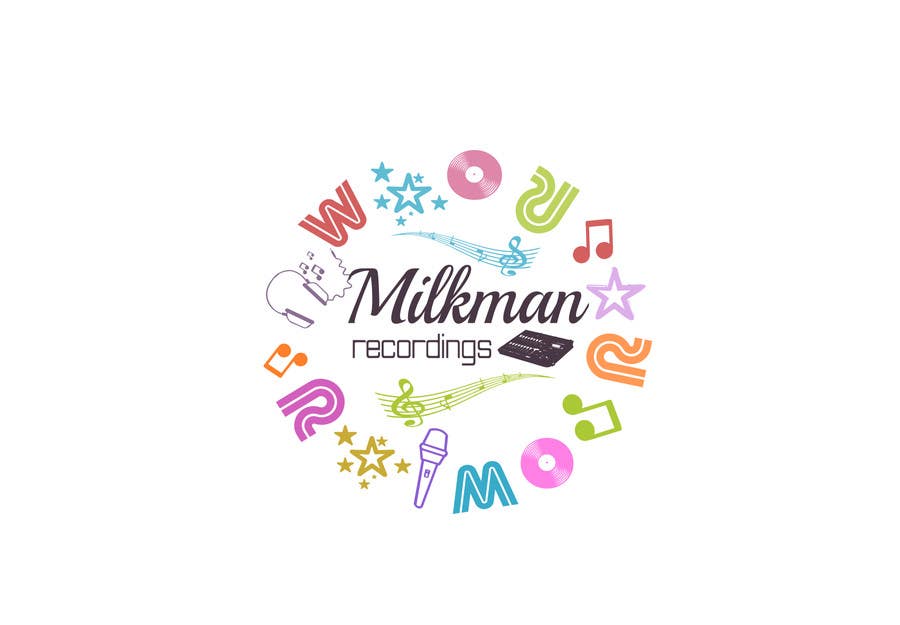 Participación en el concurso Nro.27 para                                                 Create a logo and business card design for Milkman Recordings.
                                            