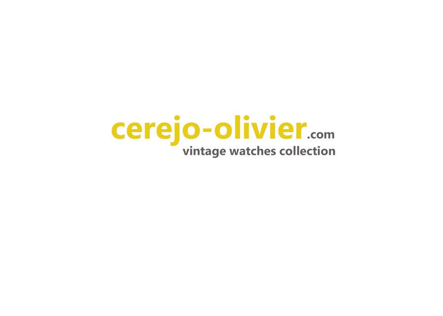 Participación en el concurso Nro.156 para                                                 Vintage watches retailer name and baseline
                                            