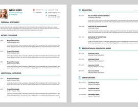 #12 για I need some Graphic Design for My Resume από Aryetta