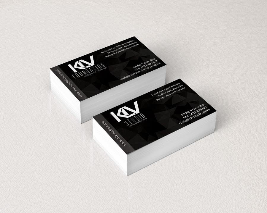 Contest Entry #105 for                                                 Design some Business Cards for KLV Studio
                                            
