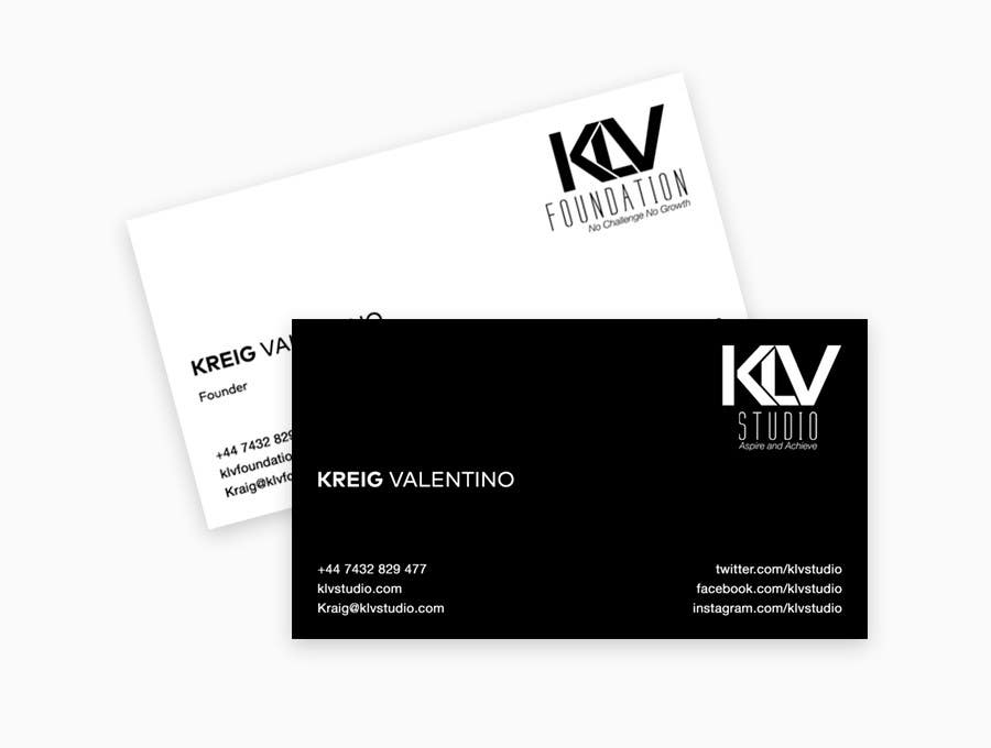 Contest Entry #197 for                                                 Design some Business Cards for KLV Studio
                                            