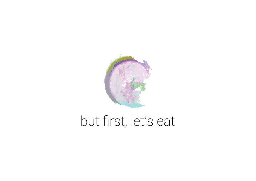 Participación en el concurso Nro.163 para                                                 Design a Logo for but first, let's eat
                                            