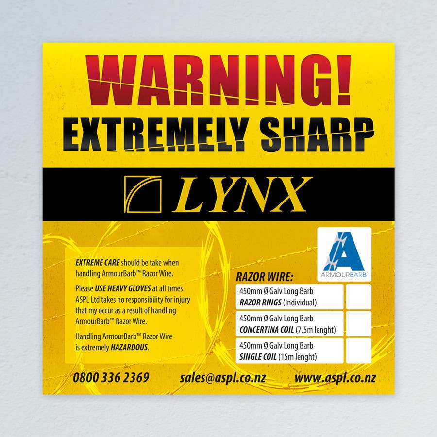 Contest Entry #4 for                                                 Product Packaging Warning Label
                                            
