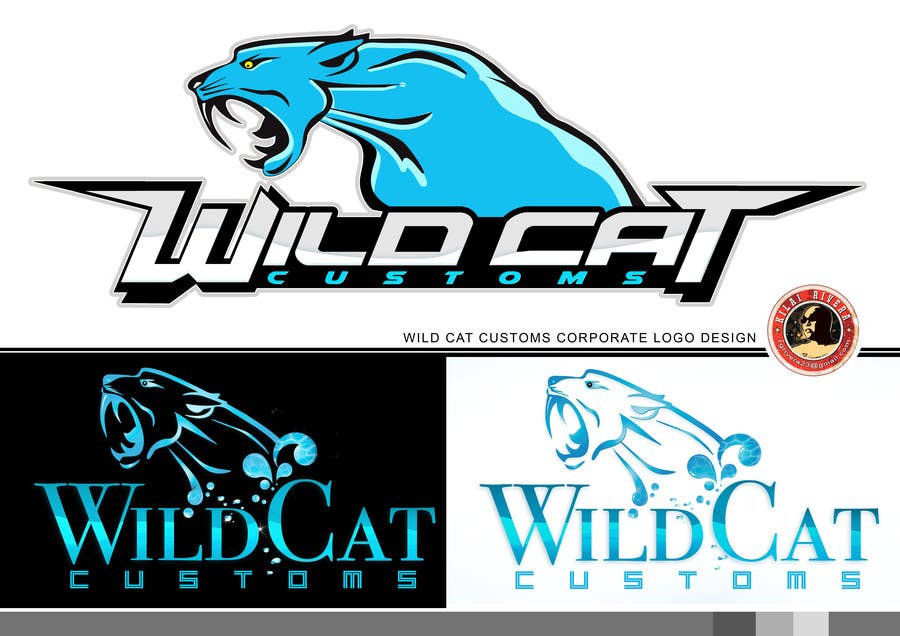 Penyertaan Peraduan #74 untuk                                                 Design a Logo for Wild Cat Customs
                                            