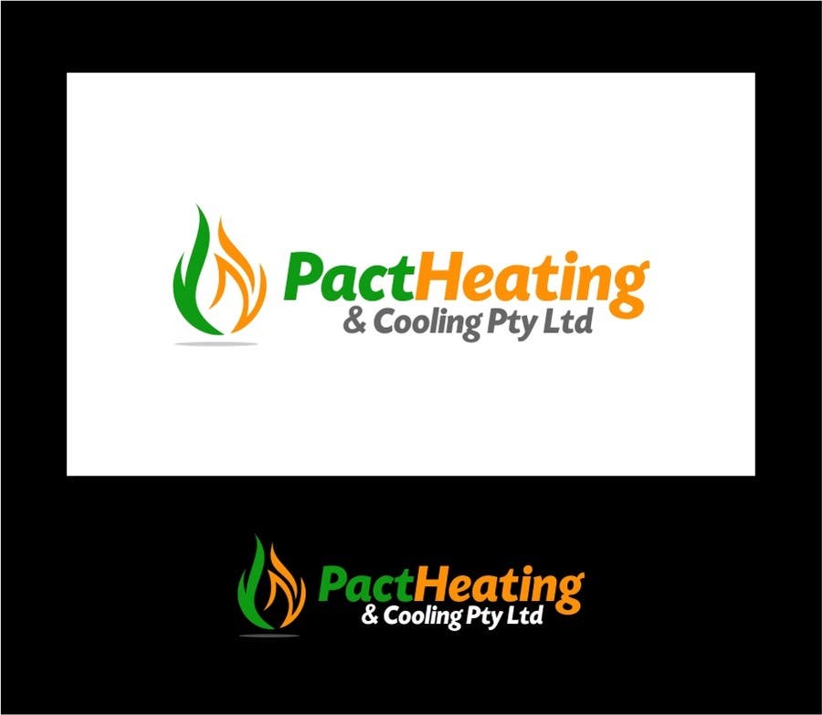 Bài tham dự cuộc thi #34 cho                                                 Logo Design for Pact Heating
                                            