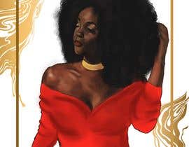 #30 para Illustration of Black Woman por NourhanMustafa24