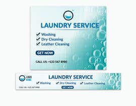 Nro 54 kilpailuun Banner Ads Laundry service käyttäjältä Prantichow48