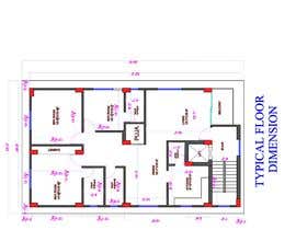 #14 สำหรับ Floor plan for 3bhk home โดย EKRAMUL825