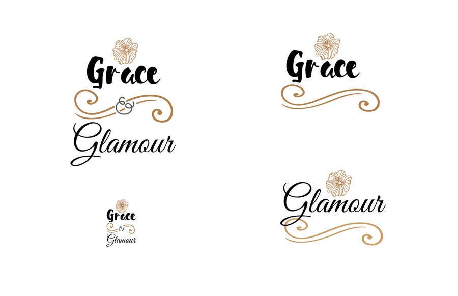 Entri Kontes #18 untuk                                                Design a Logo for a Health & Beauty Cosmetics Brand; Grace & Glamour
                                            