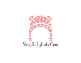 #206 untuk Logo for Website - ShopBabyHats.Com oleh musfiqfarhan44