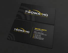 #281 for Need Business Cards for Two Way Radio Company by Uttamkumar01