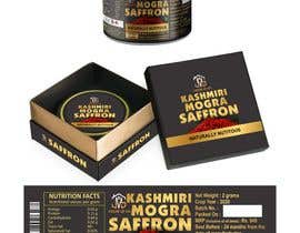 Nro 13 kilpailuun Brand design for the product container/package - Saffron Threads käyttäjältä parvez2133