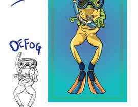 zarieffin님에 의한 Digital Cartoon wearing scuba mask for a defog company을(를) 위한 #20