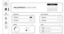 #4 para Flow design and layout of screens for a education platform por technafibd