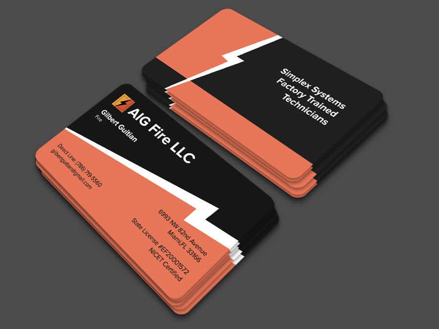 Contest Entry #23 for                                                 Make the same exact business card design, same exact layout, just change the email to the new one in the text document, if can’t access text.txt private message me. Customer lost his/her business card design.
                                            