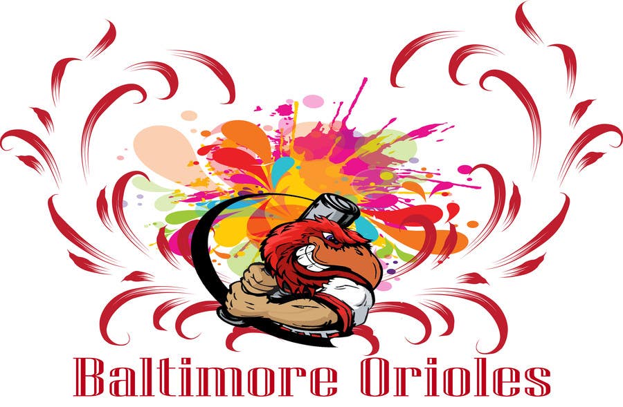 
                                                                                                                        Penyertaan Peraduan #                                            8
                                         untuk                                             Baltimore Orioles Custom T-shirt design
                                        
