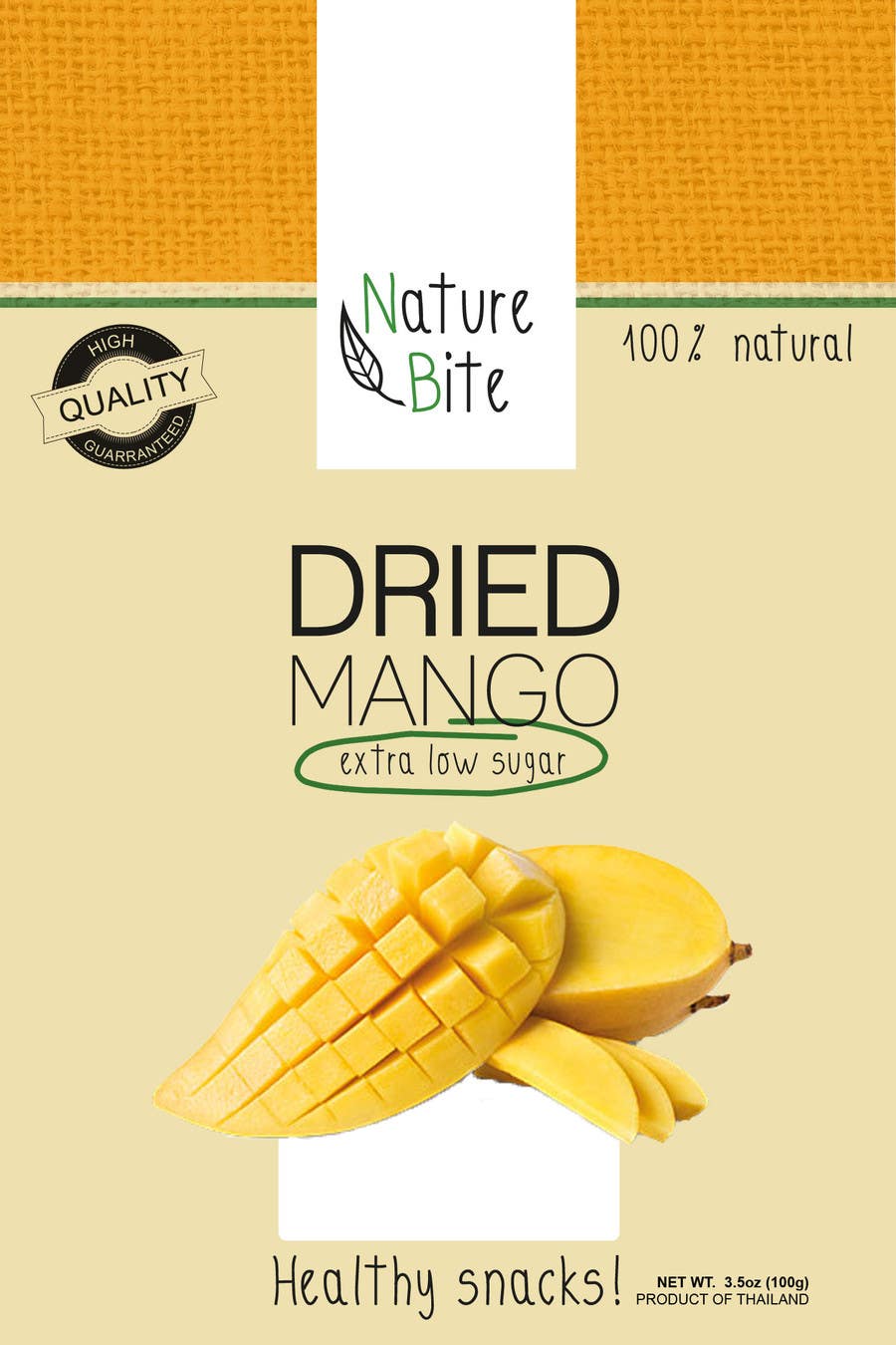 Συμμετοχή Διαγωνισμού #22 για                                                 Dry mango packing design
                                            