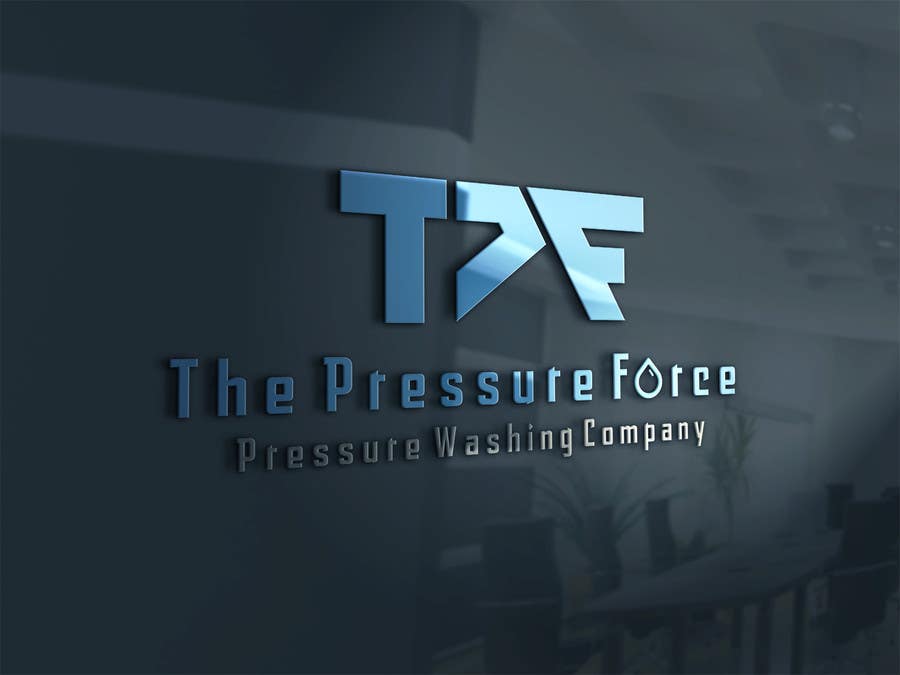 Penyertaan Peraduan #94 untuk                                                 Design a Logo for The Pressure Force - Pressure Washer Company
                                            