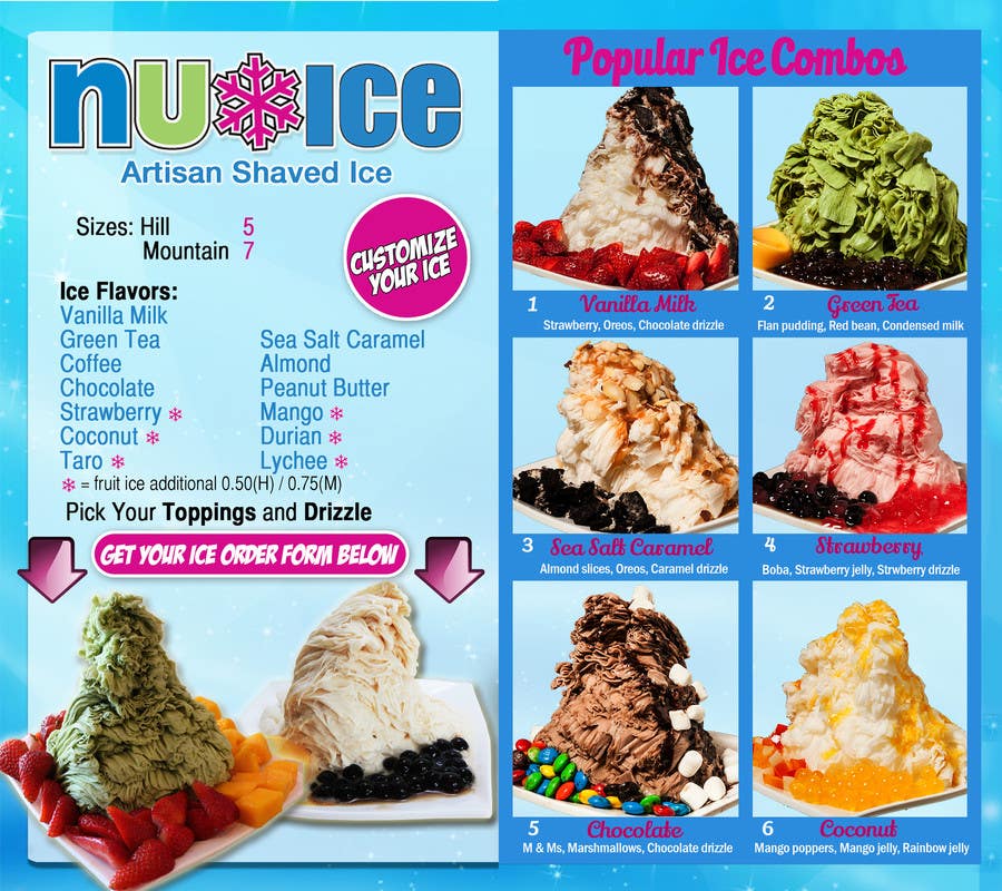 Participación en el concurso Nro.6 para                                                 1 Simple Menu Board Design For Ice Cream Shop
                                            
