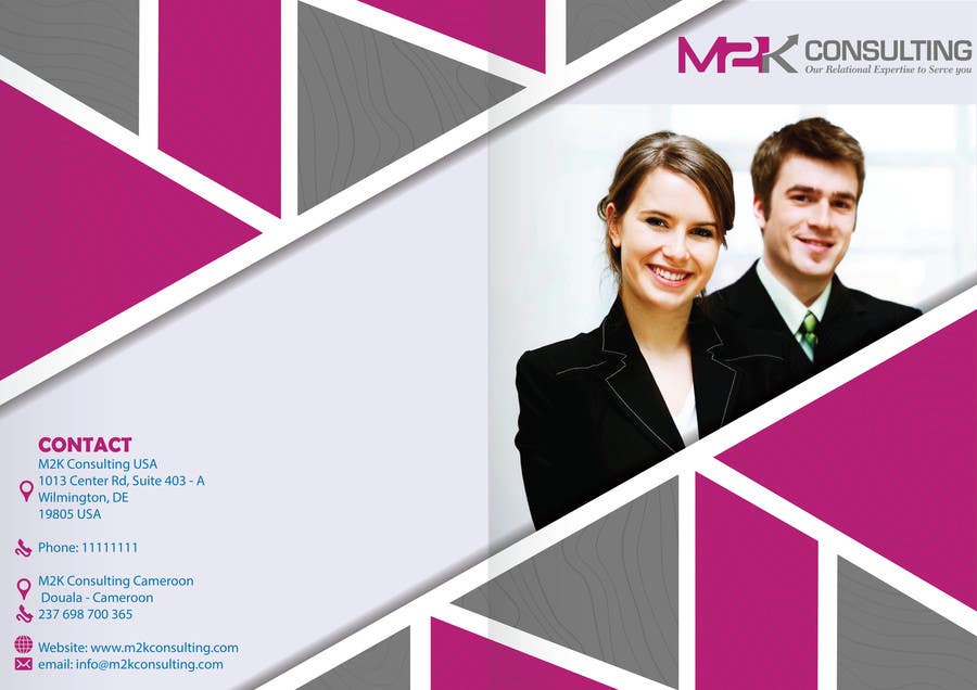 Contest Entry #16 for                                                 Design a Single Fold Brochure for M2K Consulting
                                            