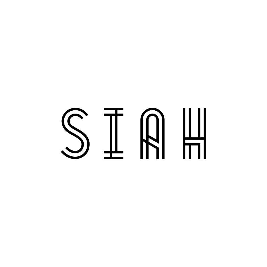Bài tham dự cuộc thi #83 cho                                                 Design a logo for "Siah"
                                            