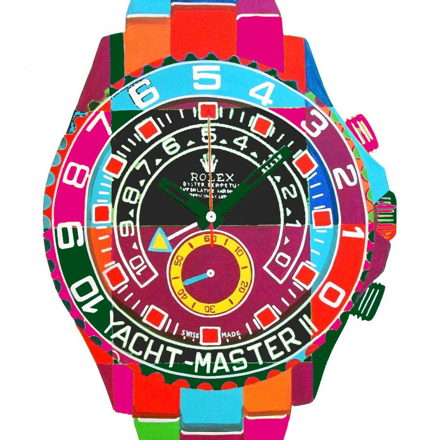 Contest Entry #9 for                                                 Create POP ART Watch Painting
                                            