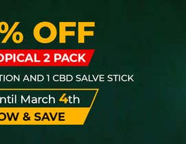#65 for CBD Topical 2 Pack Sale Banner for Eden&#039;s Herbals by dgrmehedihasan