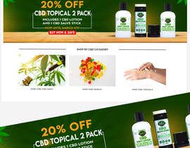#52 for CBD Topical 2 Pack Sale Banner for Eden&#039;s Herbals by osimakram120