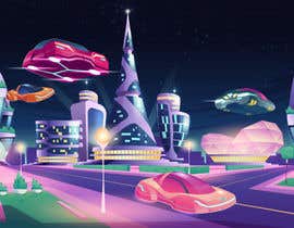 #12 for Design a Futuristic Art Theme by panjamon