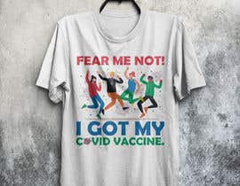 #526 pёr COVID Vaccination T-shirt Logo nga rashedul1012