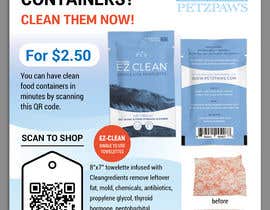 #7 สำหรับ Retailer Brochure for Pet Food Container Cleaner product โดย cutpix