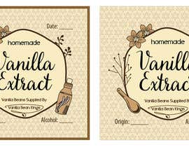 #101 for Design a Sticker (for Vanilla Extract) by cutpix