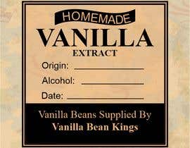 #80 for Design a Sticker (for Vanilla Extract) by RAFEEQ78692