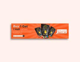 Nro 84 kilpailuun Banner for Buy 1 Get 1 Half Off  Sale on CBD Gummies käyttäjältä suvochandra