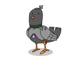 #33 pentru Create a robot bird cartoon de către RRamirezR