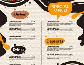 #21 pentru Design of restaurant menu de către KashanGraphic111